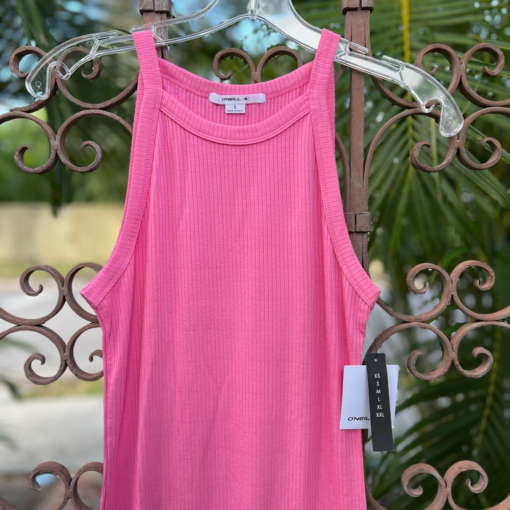 🔥🔥O’NEILL - LAGOON SOLID RIB KNIT MIDI DRESS - Picture 7 of 8